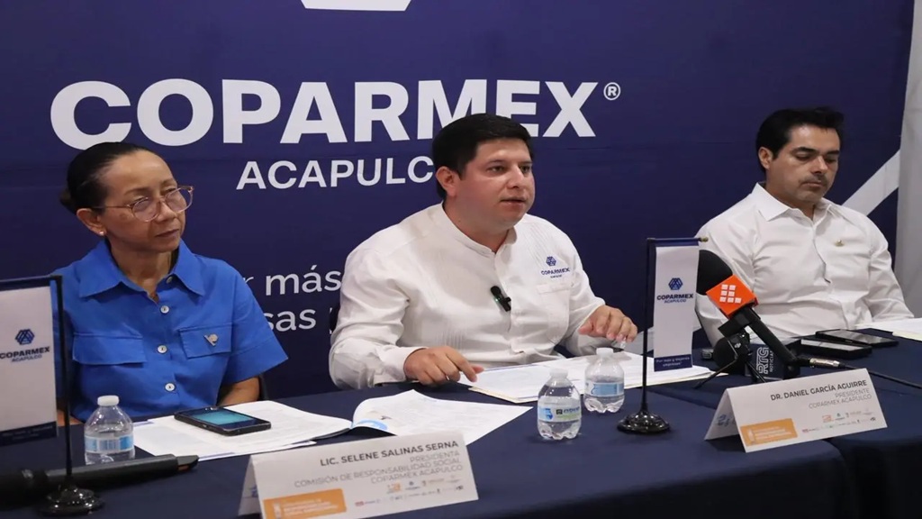 Anuncia Coparmex primer foro de responsabilidad empresarial en Acapulco