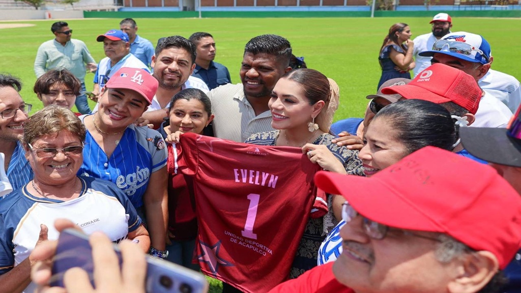 Destinar recursos para los espacios deportivos siempre va a ser una buena inversión: Evelyn Salgado