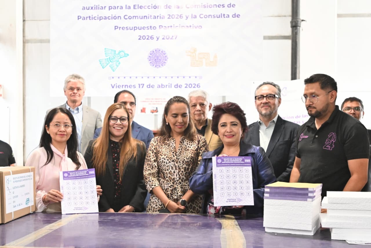 Distribución de boletas consultivas y electivas a emplearse en la elección de las COPACOs 2026 y la Consulta de Presupuesto Participativo 2026 y 2027